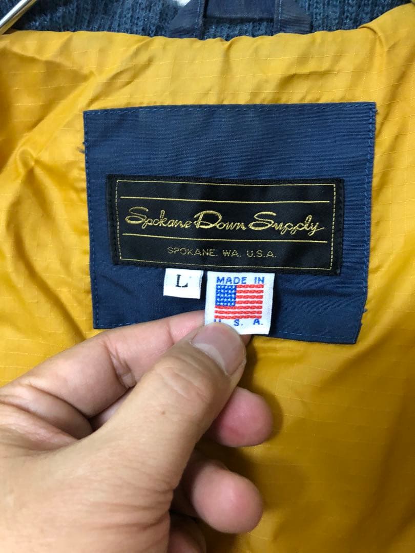 90s希少USA製 Spokane Down Supplyスカイライナー ダウン - メルカリ