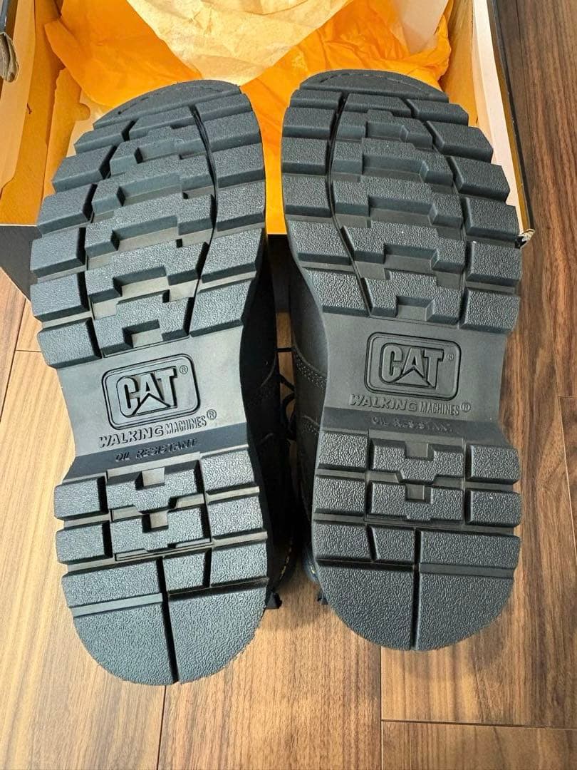 【新品未使用・箱付き】Caterpillar 安全靴 26.5cm 黒 アメリカ