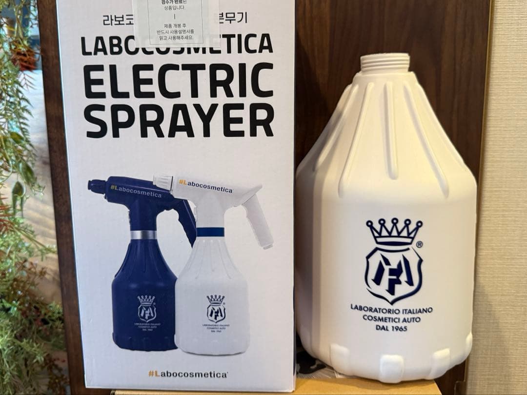 Labocosmetica 電動スプレイヤー　ラボコス　Kyoto detail 電動スプレイヤー カートン Labocosmetica|総合洗車用品情報サイト|洗車民
