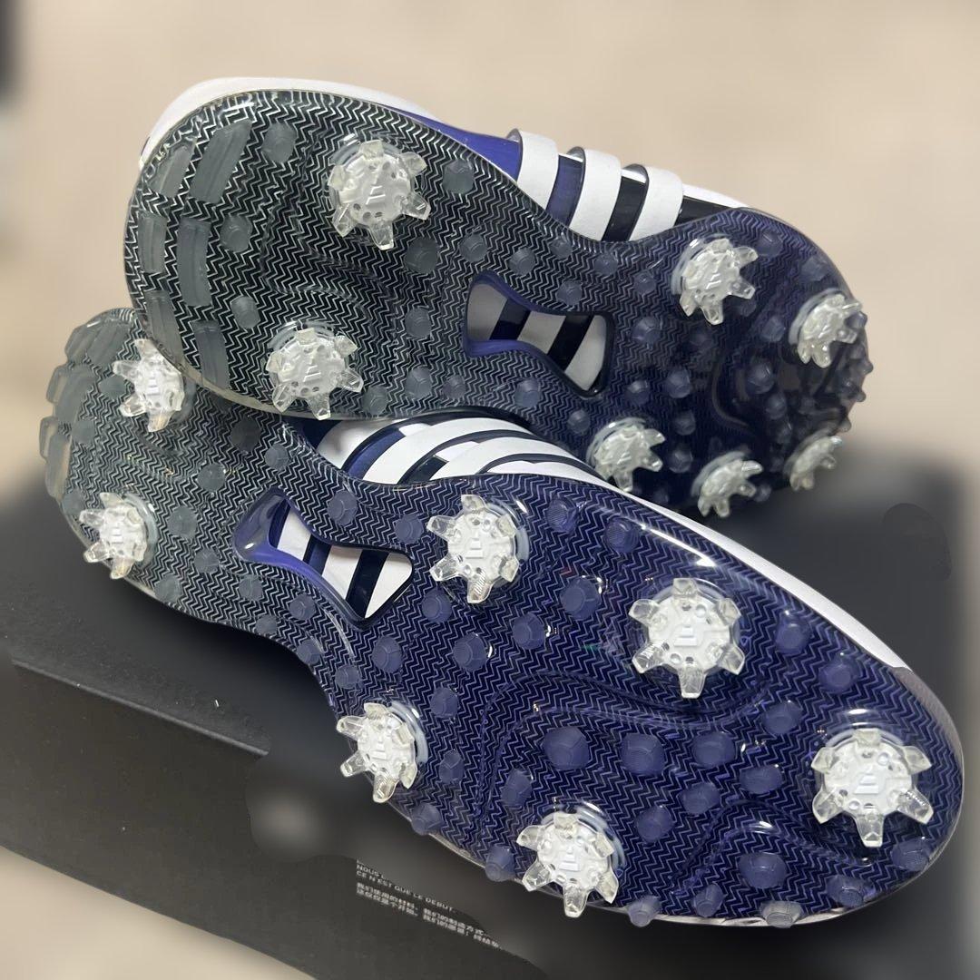 adidas ゴルフシューズ ツアー360 27.0cm ダッシュグレー 紐