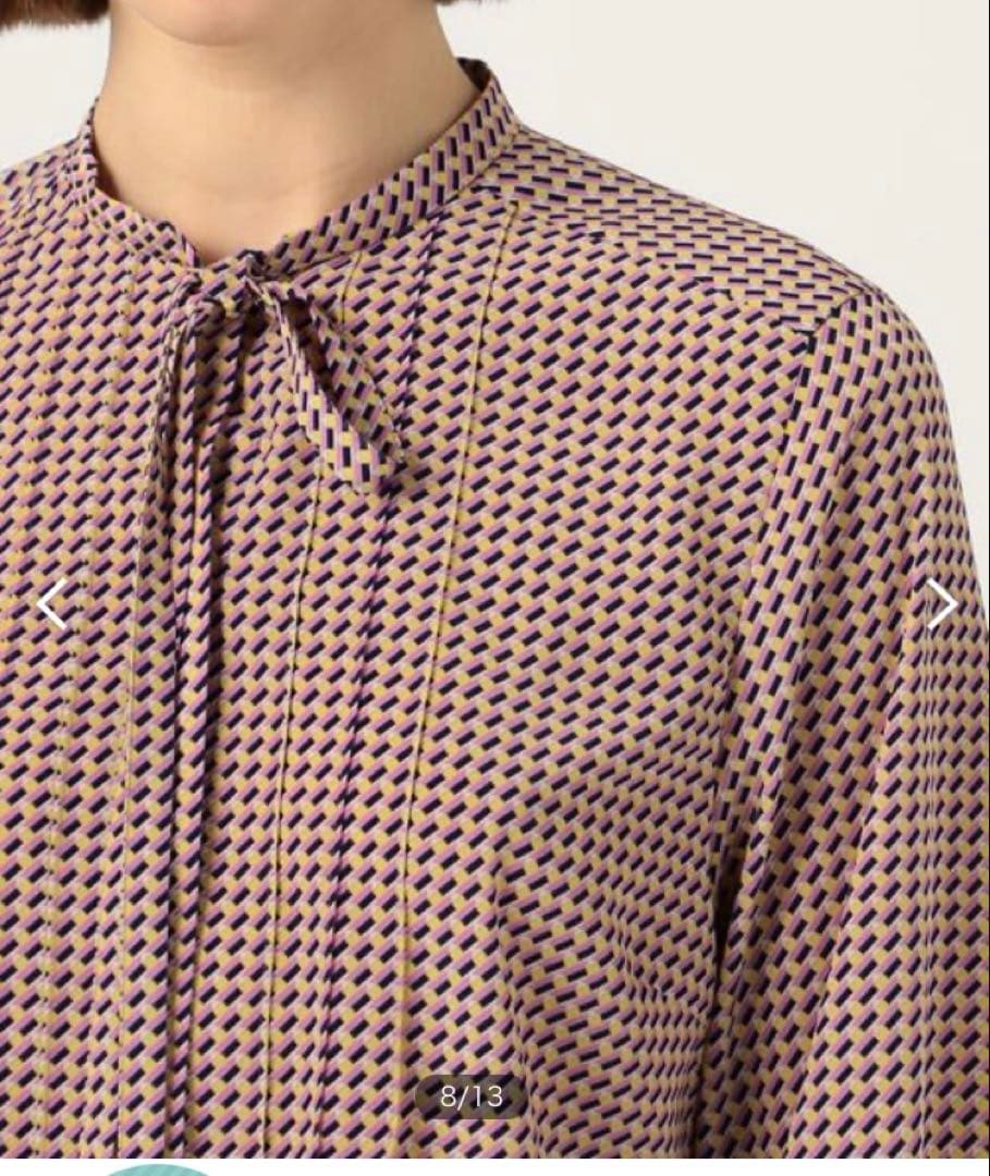 Ballsay キカダイヤゴナル ボウタイ ブラウス - メルカリ