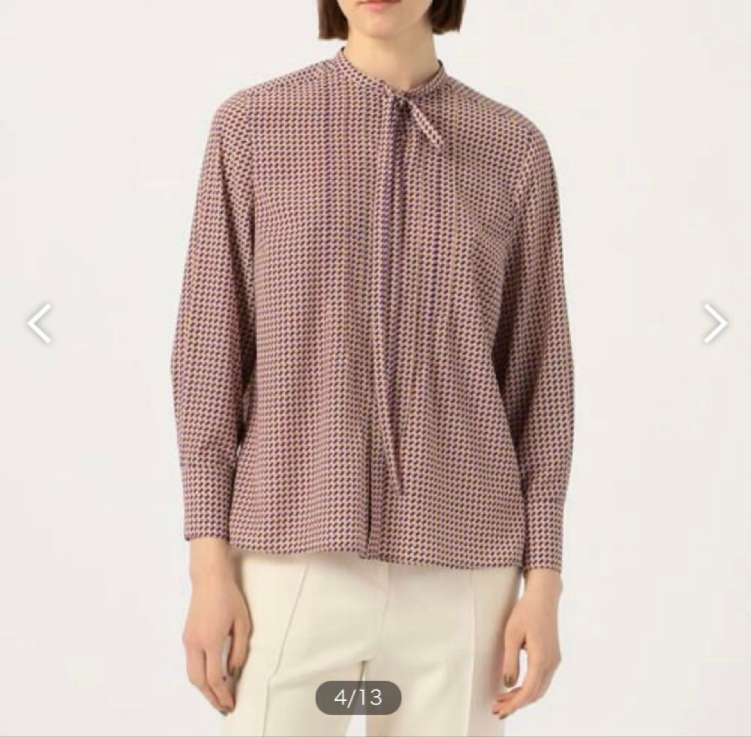 Ballsay キカダイヤゴナル ボウタイ ブラウス - メルカリ