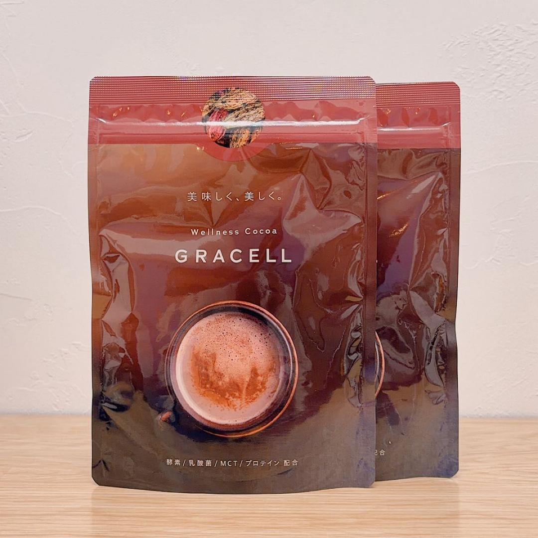 新品未開封】ウェルネス ココア グレイセル プロテイン 100g 2セット