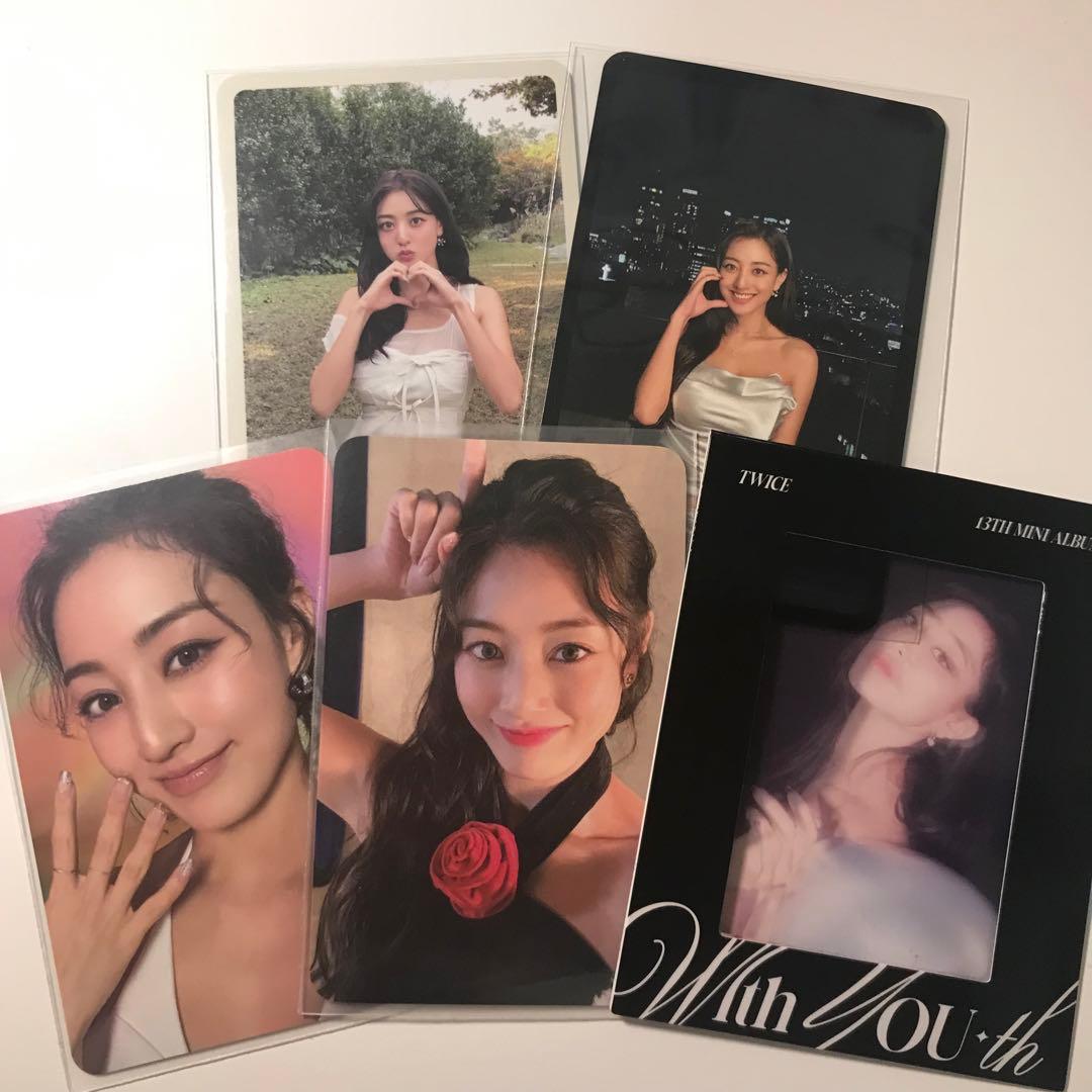 twice ジヒョ with you th トレカ 特典トレカ - メルカリ