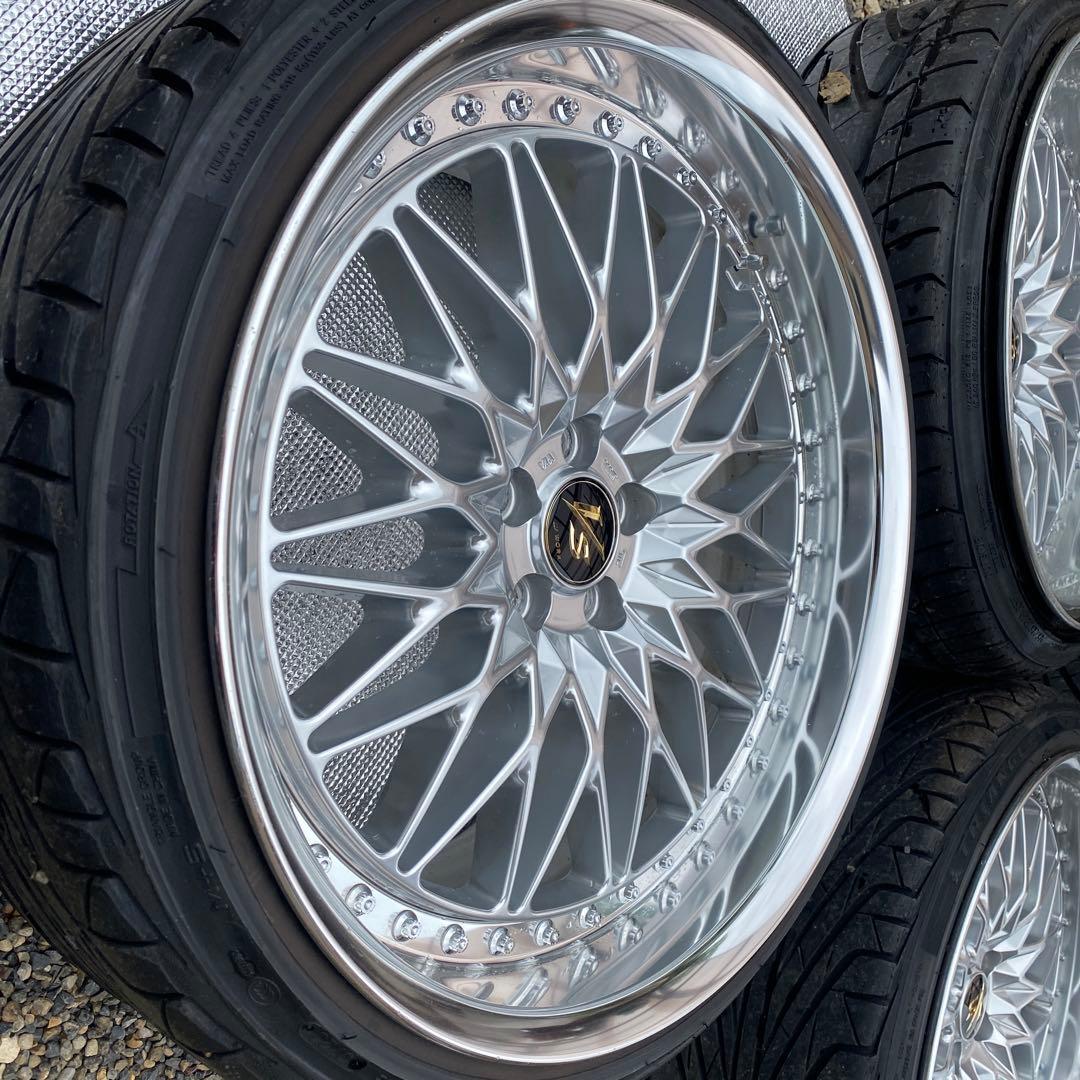 19インチ 【人気】WORK VS-XV PCD100 プリウス 86 深リム - メルカリ