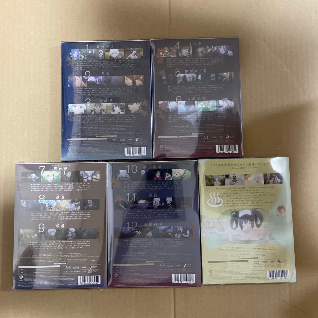 まあぱん　ダンまちⅢ ova Ⅳ Blu-ray　新品未開封