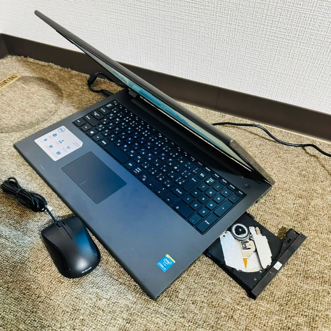 S279 DellノートパソコンWEBカメラSSDサクサク動くWindows11 - メルカリ