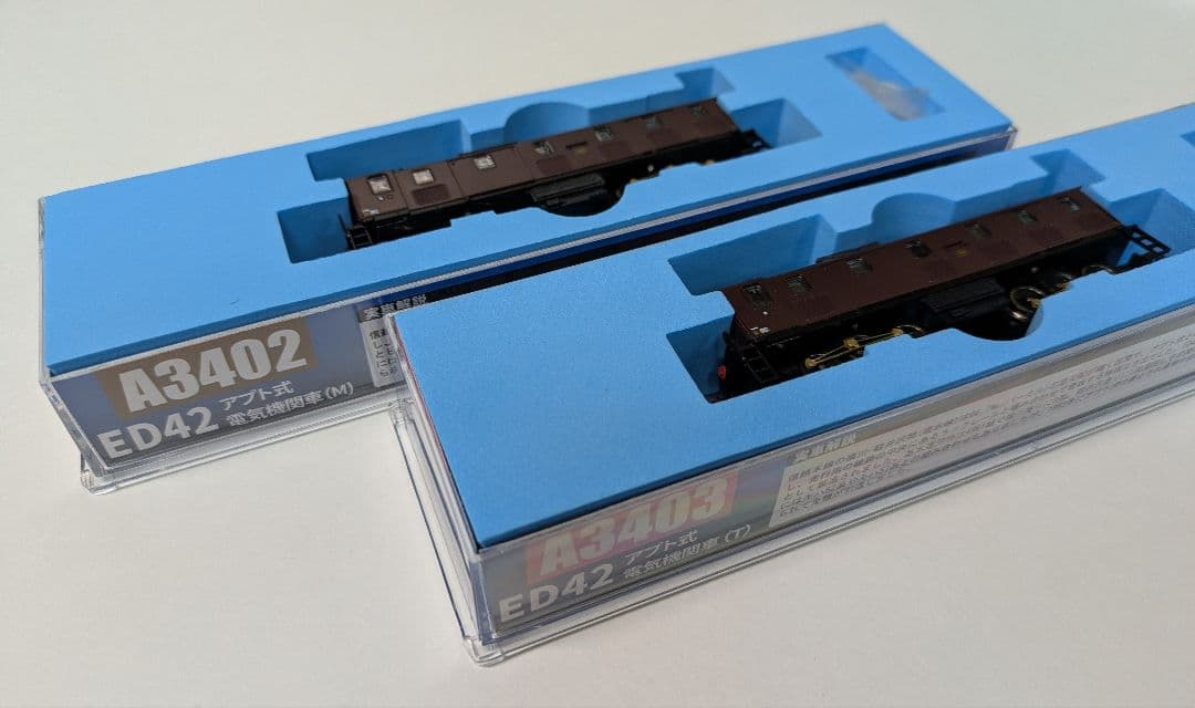 a3402 a3403 ED42 アプト式電気機関車（M）(T)セット - メルカリ