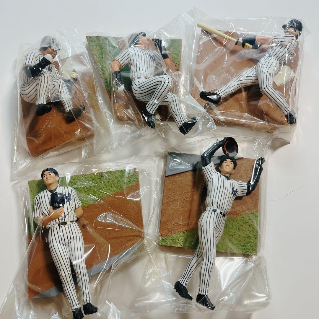 5種コンプ☆ 松井秀喜 名場面フィギュア ヤンキース ゴジラ松井