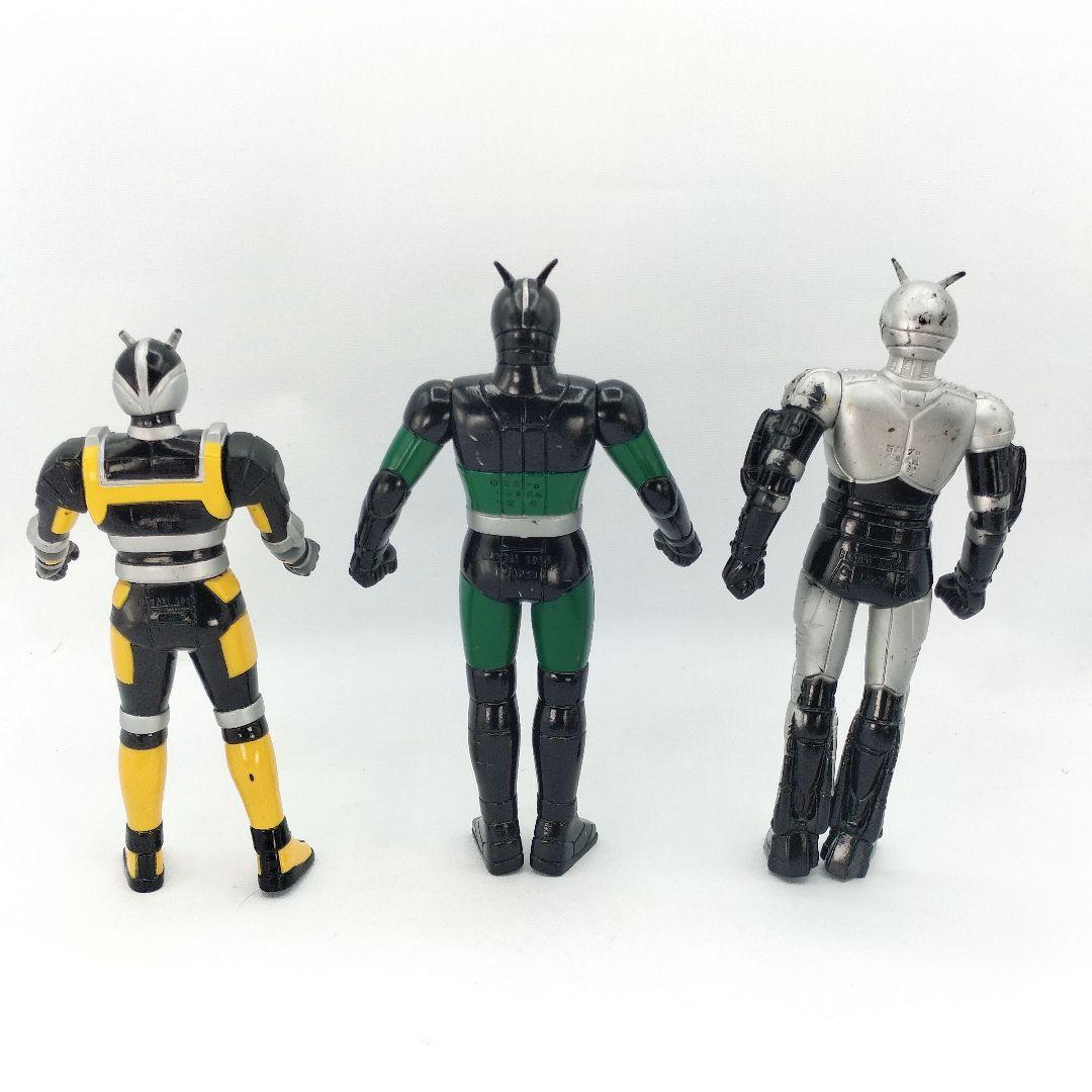 レトロ 仮面ライダーBLACK RX ソフビ ロボライダー シャドームーン