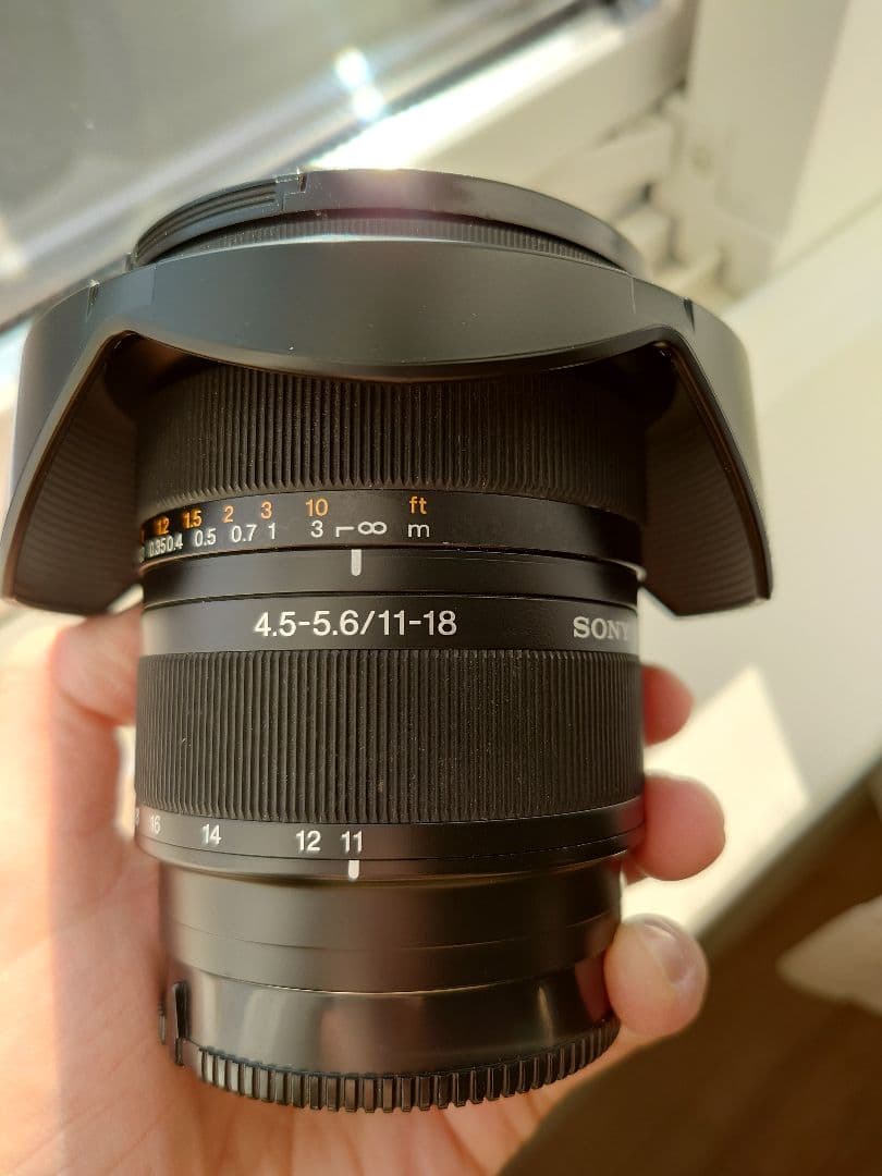 【SONY】DT SAL1118（sal11-18 F4.5-5.6）Aマウント