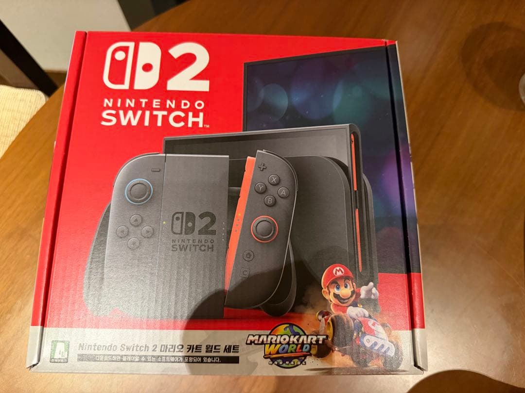 Nintendo Switch 2 本体 マリオカートワールド韓国版限定ケース付 楽天市場】【新品】任天堂 Nintendo Switch 2 マリオカート ワールド