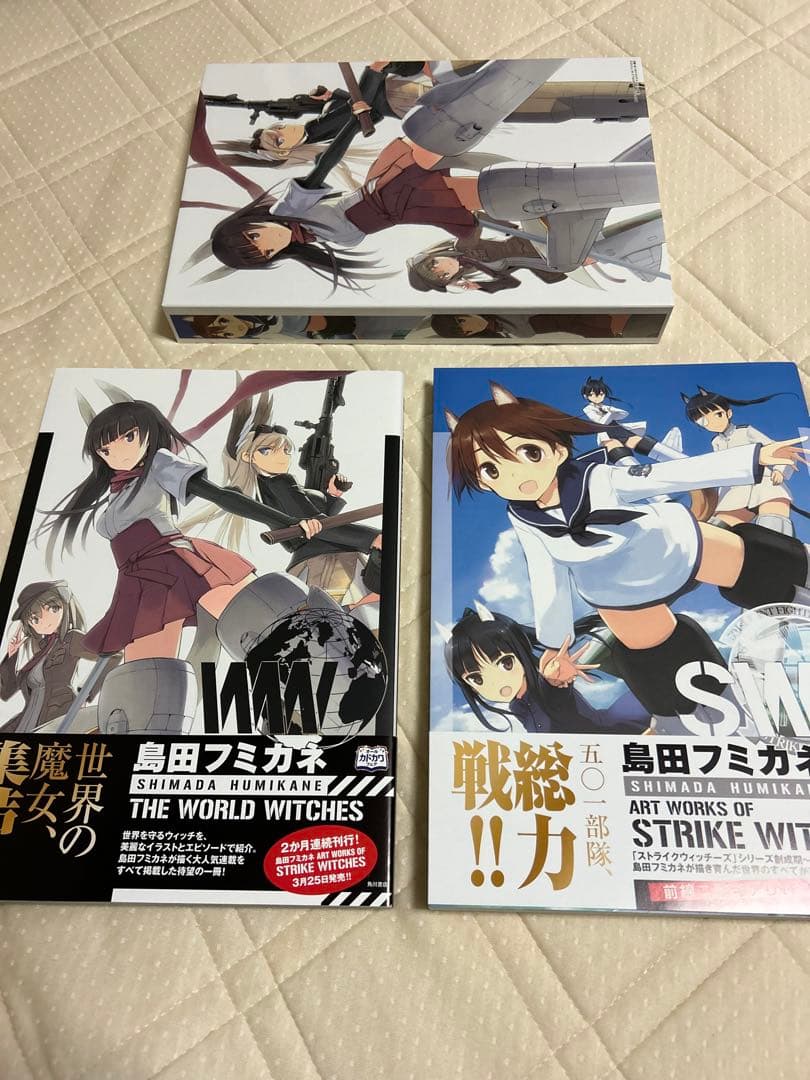 美品 島田フミカネ THE WORLD WITCHES + ART WORKS - メルカリ