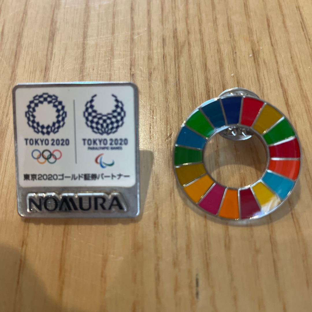 野村證券 オリンピック LGBT レインボー バッジ - メルカリ