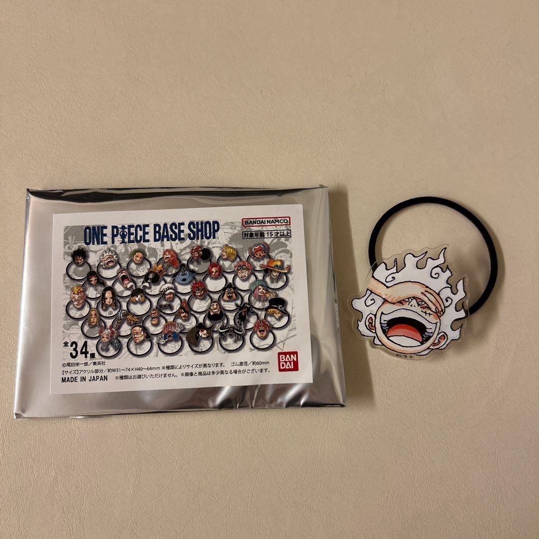 かおかおおかおヘアゴム ニカ ルフィギア5 ONE PIECE BASESHOP - メルカリ