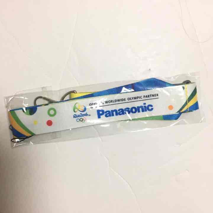 パナソニック リオオリンピック　2016 ストラップ　非売品 パナソニック リオオリンピック 2016 ストラップ 非売品