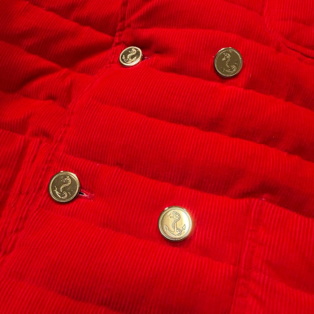 トムブラウン コーデュロイ ダブル ダウンジャケット 0 金ボタン