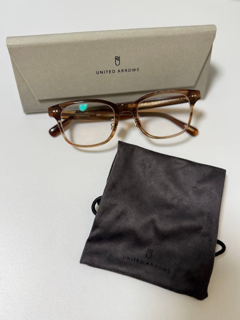 美品Zoff UNITED ARROWS ZF241005-42A1ウェリントン スペシャルプライス]Zoff｜UNITED ARROWS（ZF241005-42A1）｜メガネの