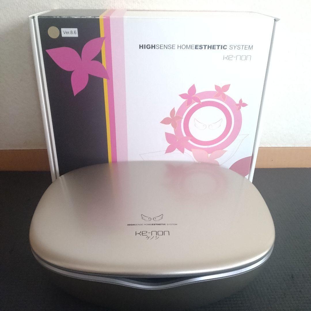 家庭用脱毛器 ケノン Ver 8.6 【スーパープレミアム2・ストロング】 美品】ケノン Ver.8.6 カートリッジ3点 スーパープレミアム2+