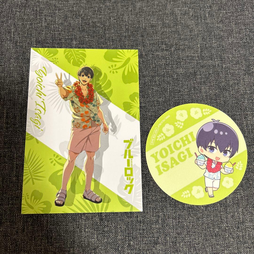 ブルーロック and Gallery 特典コースター ポストカード 潔世一 - メルカリ