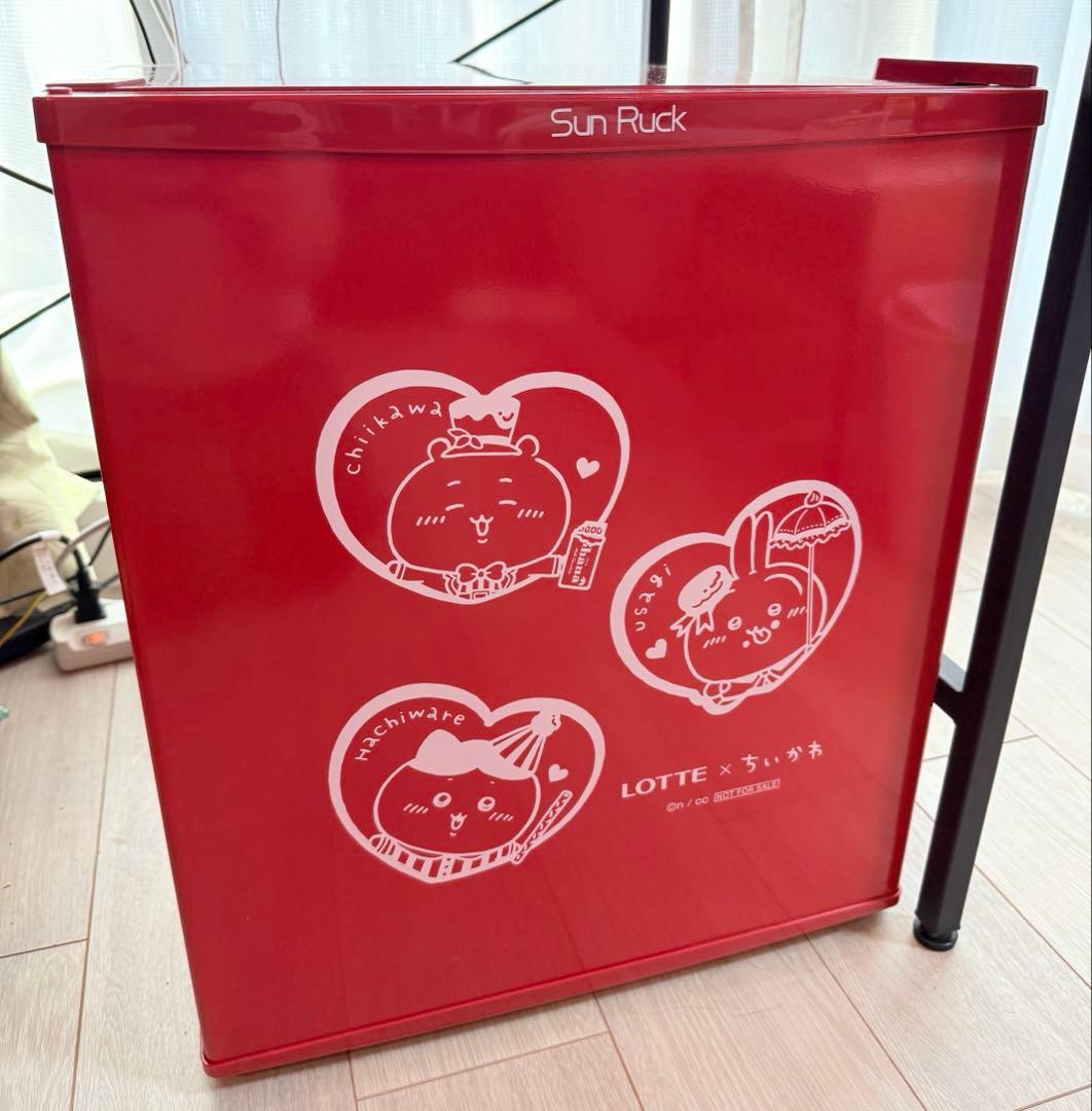 ゆ*و様 ロッテ×ちいかわオリジナルミニ冷蔵庫＆BIGチョコレート型