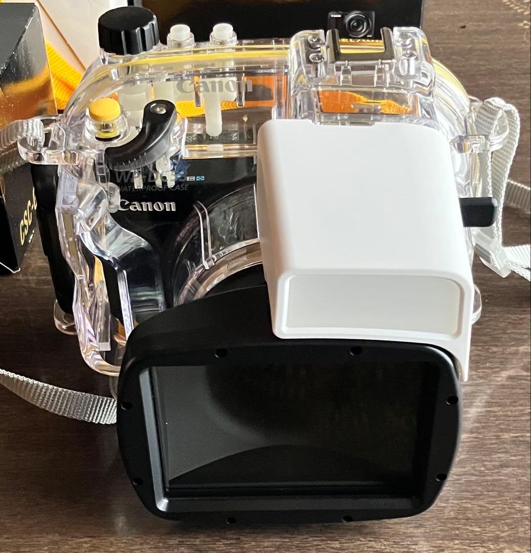 ①使用日数2日の新同品！Canon G1XmarkⅡ＋防水ケース等付属品多数