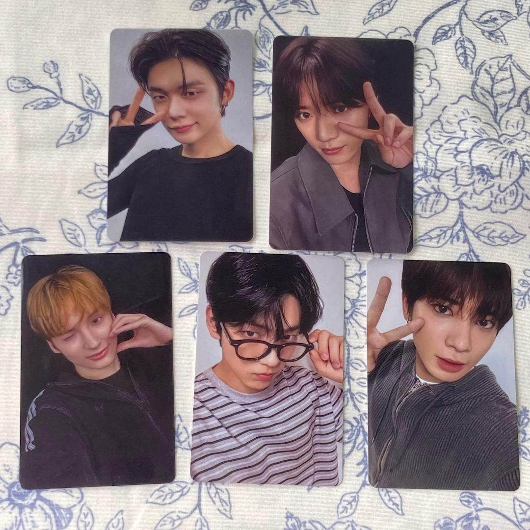 TXT ミュージック LINE MUSIC 当選 トレカ 5枚セット