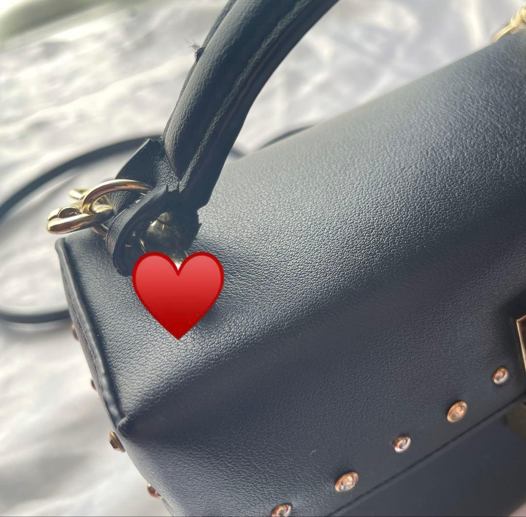 CELFORD 【リュタン】ビジュースタッズポシェット ブラック セル