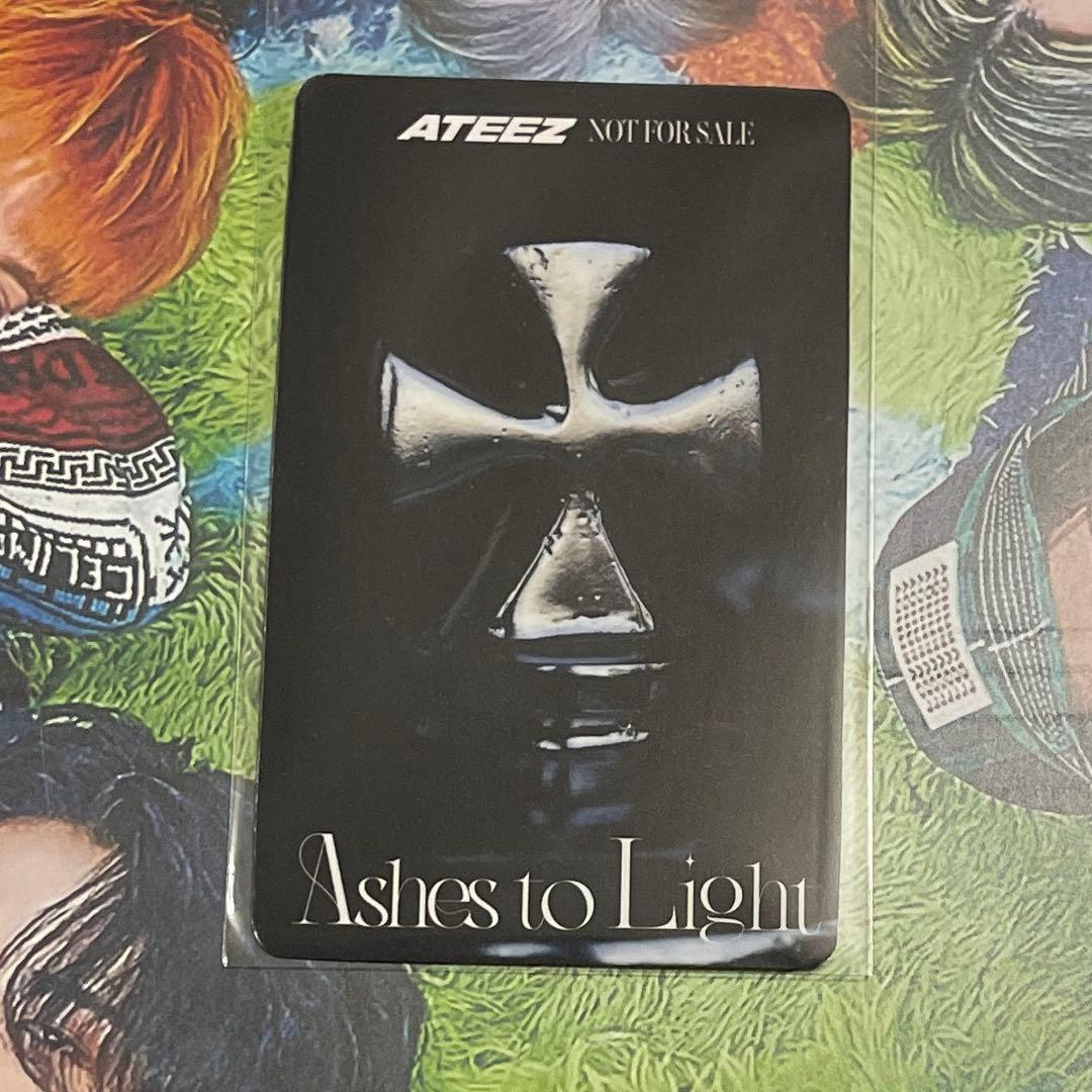 サン ATEEZ Ashes to Light HMV モバガチャ 当選トレカ