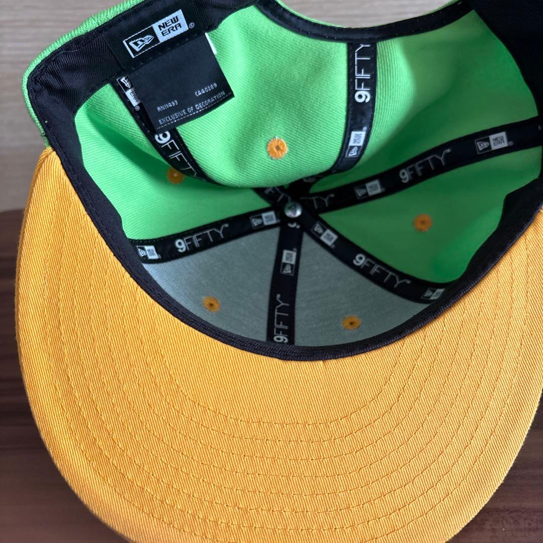 バナナマン バ帽 NEW ERA 9FIFTY CAP グリーン／イエロー - メルカリ