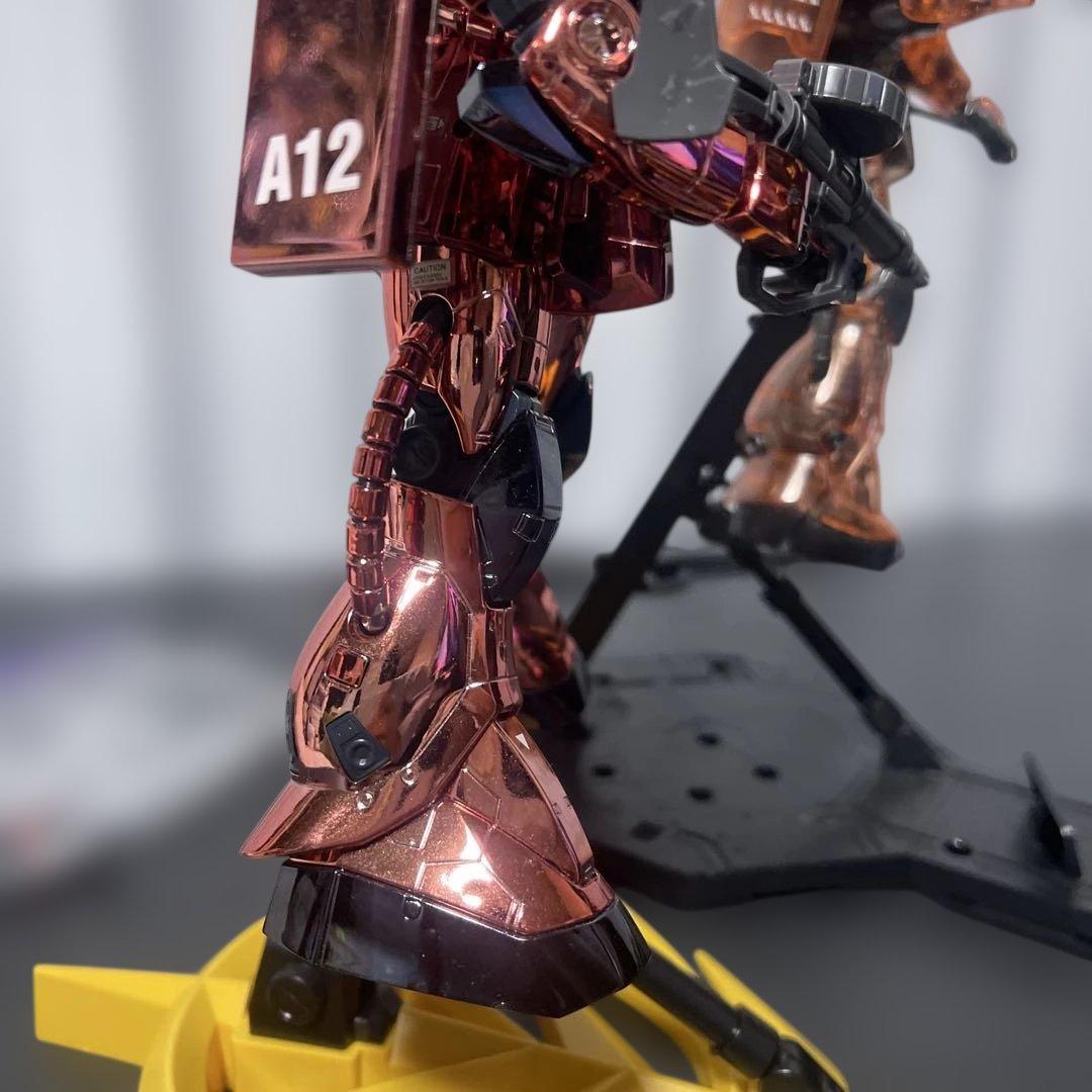 MG1/100シャア専用ザクⅡ コーティングと、クリアカラー ver.2体セット