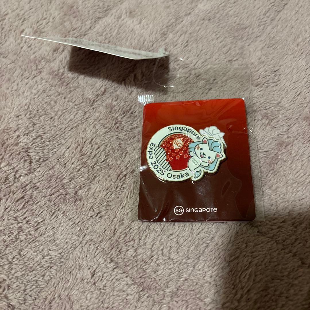 ピンバッジ Expo 2025 シンガポール 大阪関西万博 - メルカリ