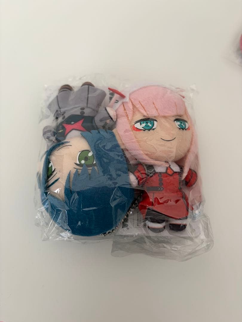 ダーリンインザフランキス キーチェーンマスコット ぬいぐるみ