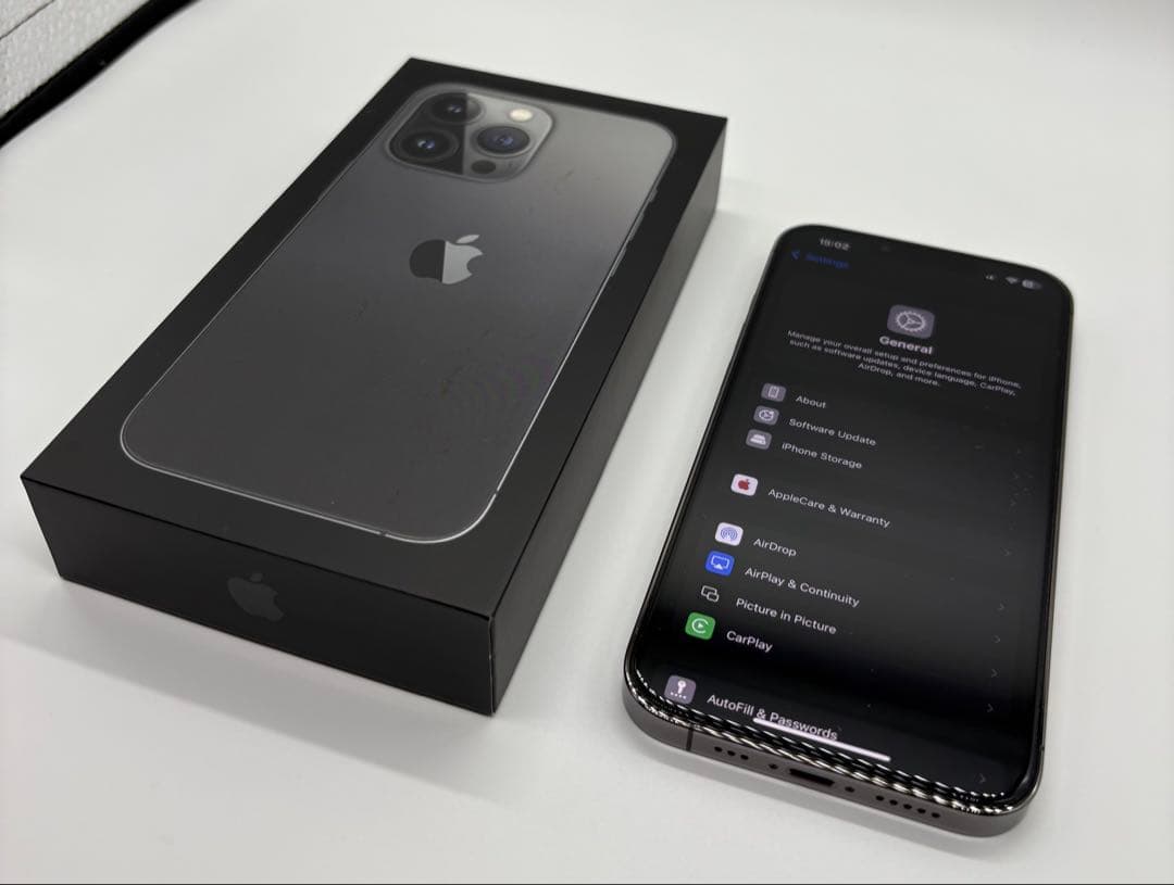 【付属品未使用 箱付き 美品】iPhone 13 Pro 256gbグラファイト Amazon | 【整備済み品】 Apple iPhone 13 Pro 256GB グラファイト SIM