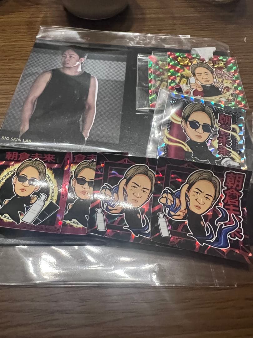 朝倉未来カレンダー2.シール8枚セット超RIZIN4応援Tシャツ 📣#超RIZIN4 クレベル/朝倉未来 応援シート S席 特典について📝 応援