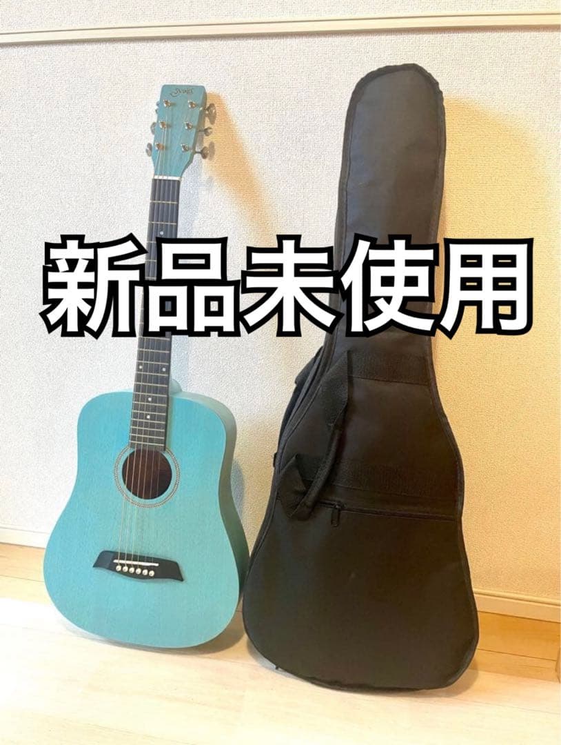 アコースティックミニギター ライトブルー ソフトケース付き Sepia Crue W60 BLS (Blue Sunburst) ミニギター アコースティック