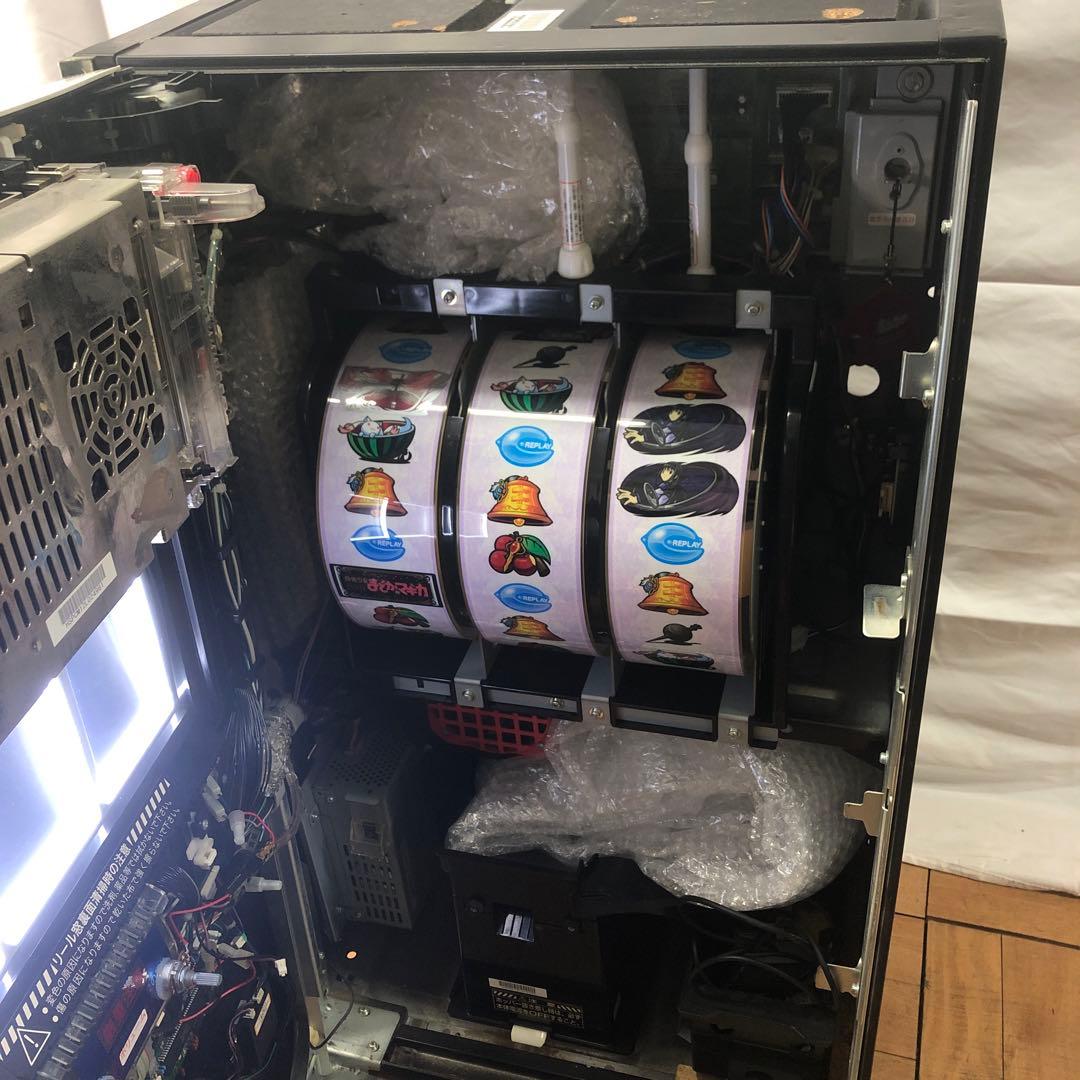 ジャンク スロット実機 魔法少女まどかマギカ 台キー設定キーあり 家