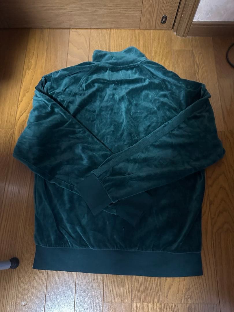 美品 DIESEL ディーゼル ベロア ジャージ トップス グリーン サイズL