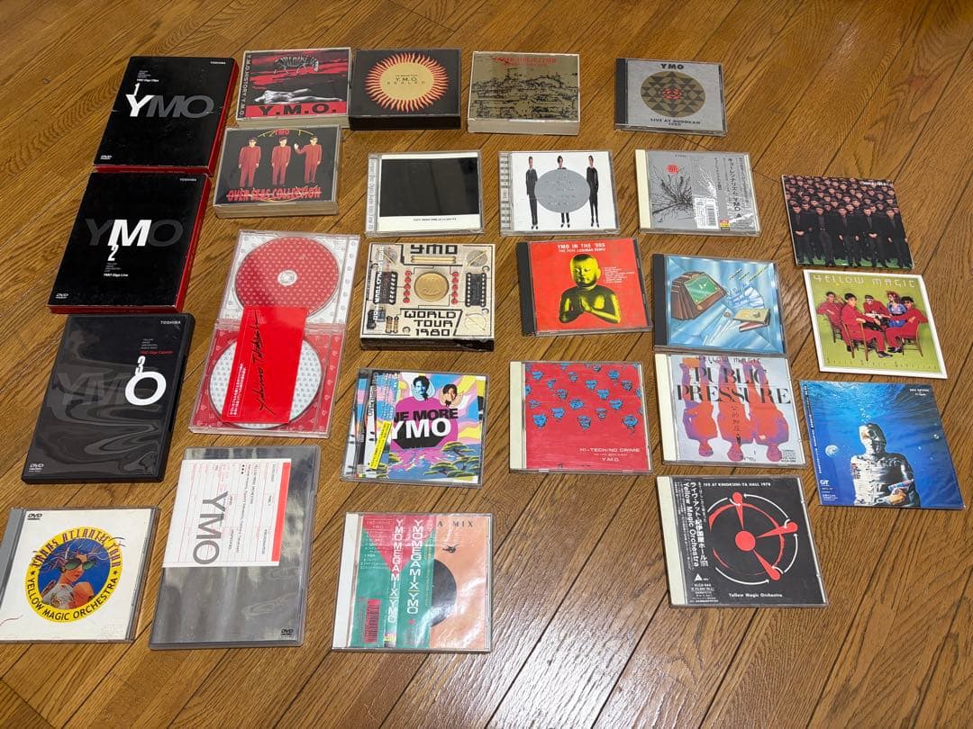 YMO DVD CD まとめ売り ばら売りはしません レア？
