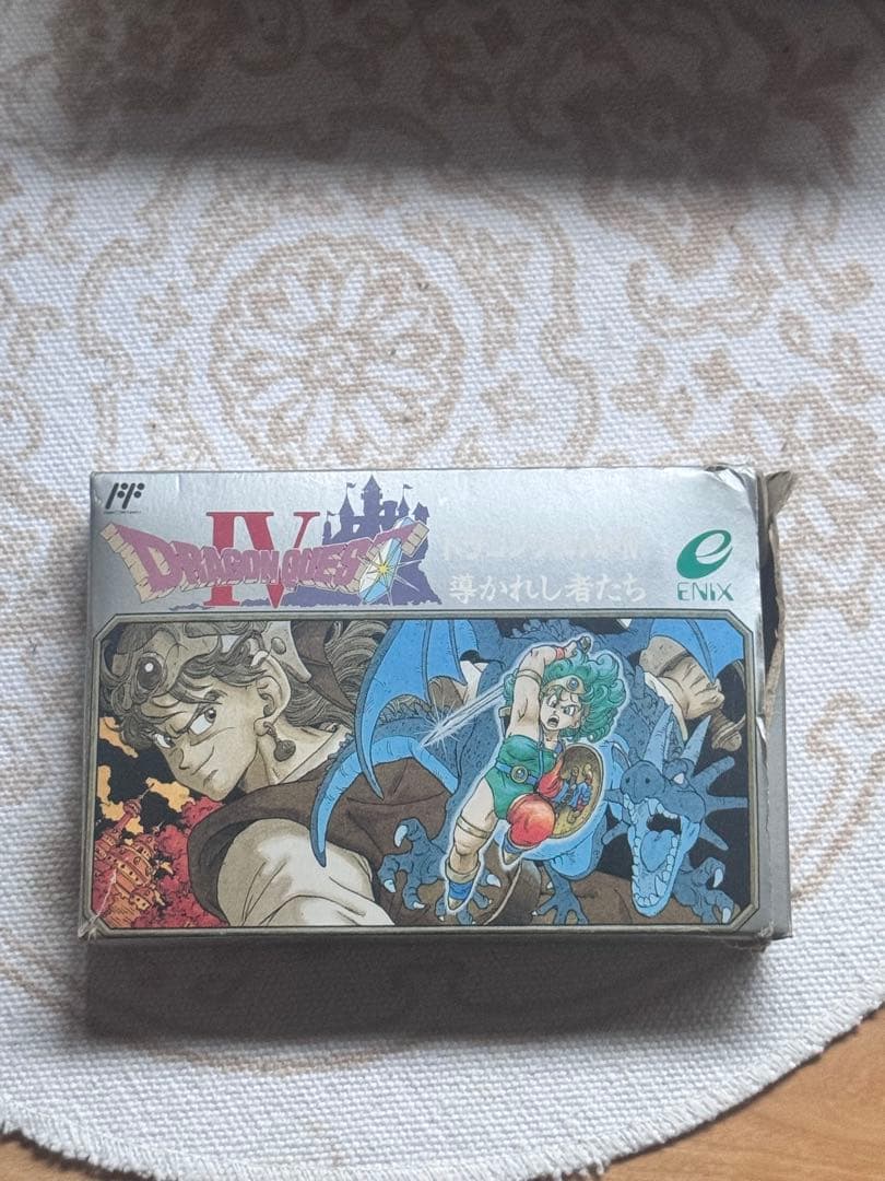 ファミコンソフト ドラゴンクエストIV ドラクエ4 FC 箱説付き - メルカリ