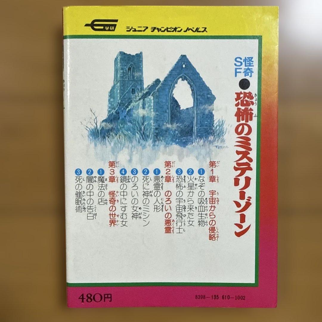 ジュニア チャンピオン ノベルス 怪奇・SF 恐怖のミステリーゾーン