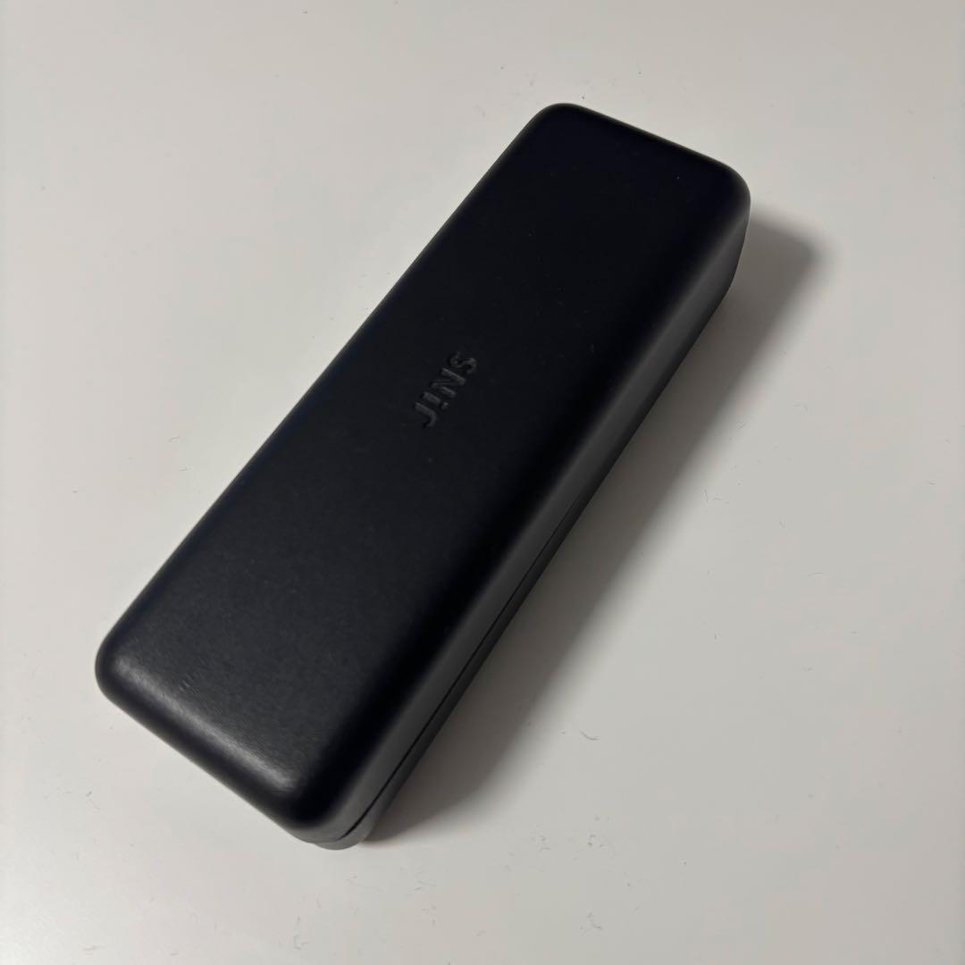 新品　JINS ボストン型メガネ ブラウン　-3.0 可視光調光加工済み