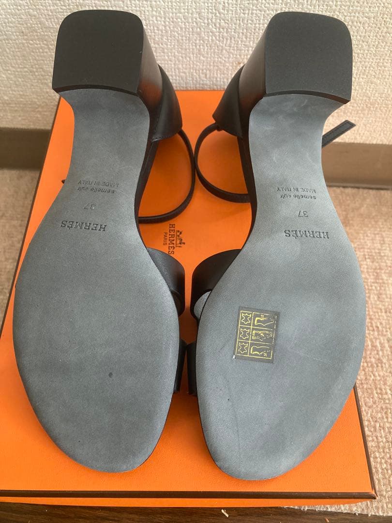 エルメス　サンダル 《アンサン》 50 中ヒール