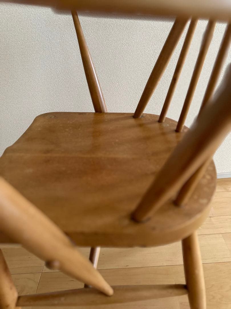 fiat lux様専用 イギリスアンティークercolフープバックアームチェア