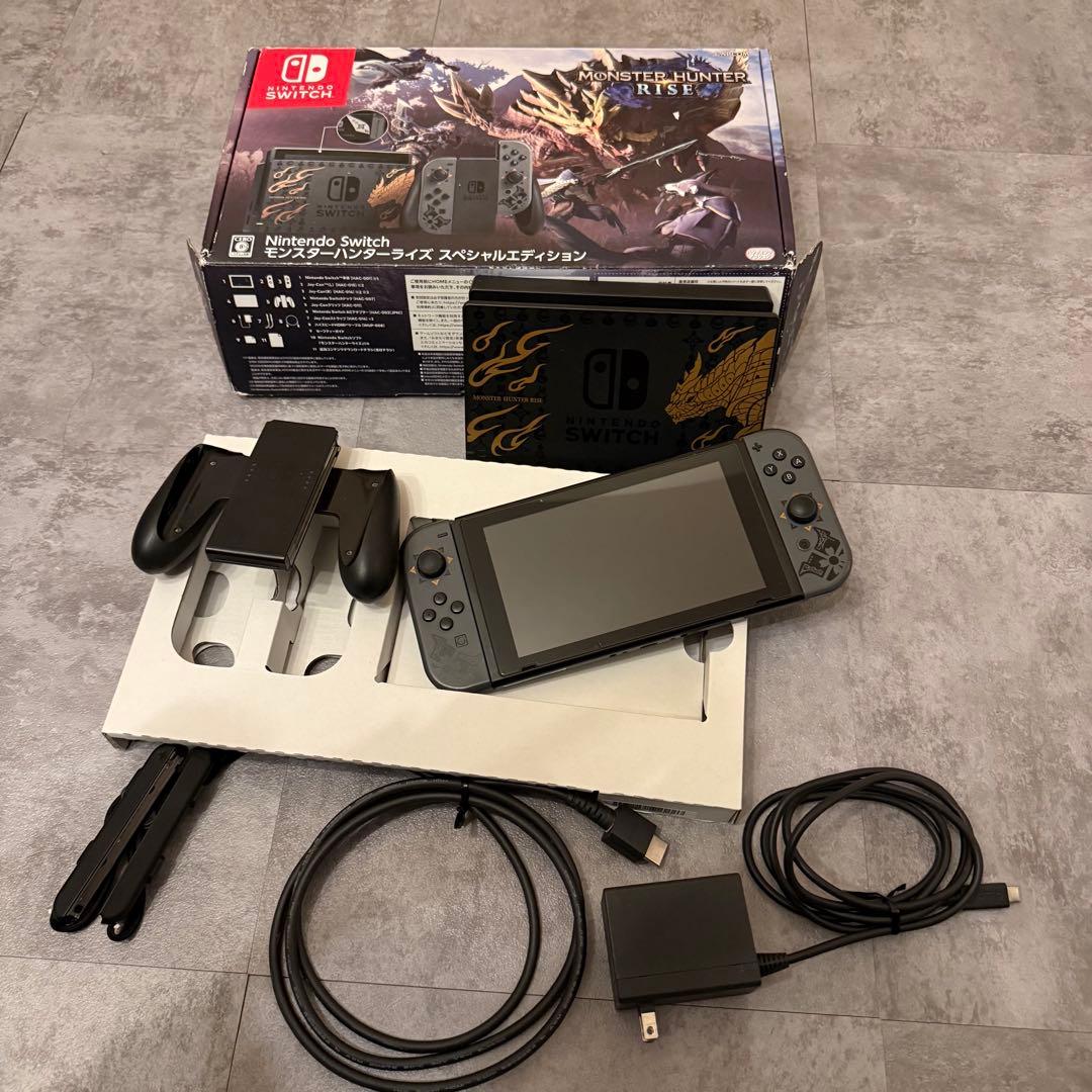 Nintendo Switch Monster Hunter 本体 Amazon.com: Nintendo Switch Monster Hunter Rise Deluxe Edition