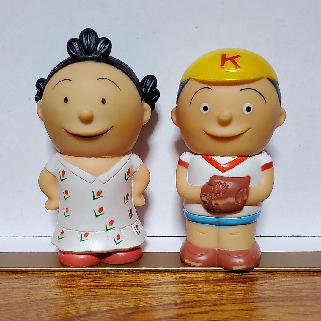 サザエさんとカツオの貯金箱 - メルカリ