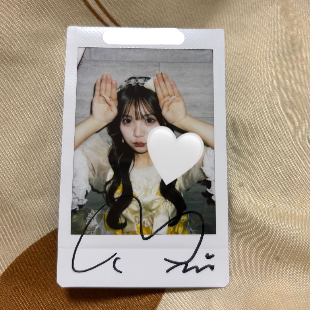 CUTIE STREET 古澤里紗 オンライン特典会 サイン入りチェキ - メルカリ