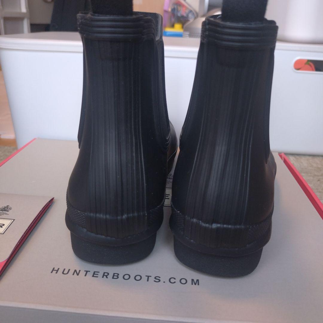 美品】ハンター レディース コマンドチェルシーブーツ UK5 24 - メルカリ