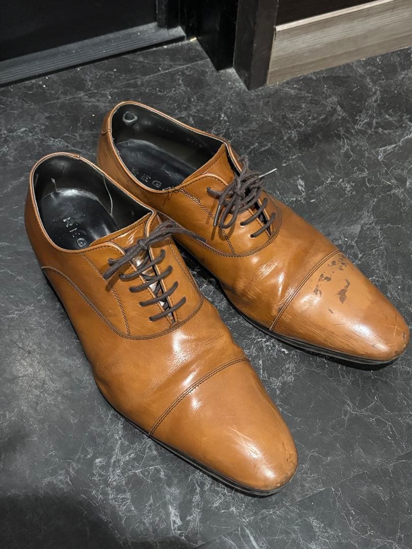 REGAL ブラウン ドレスシューズ 26.5 - メルカリ