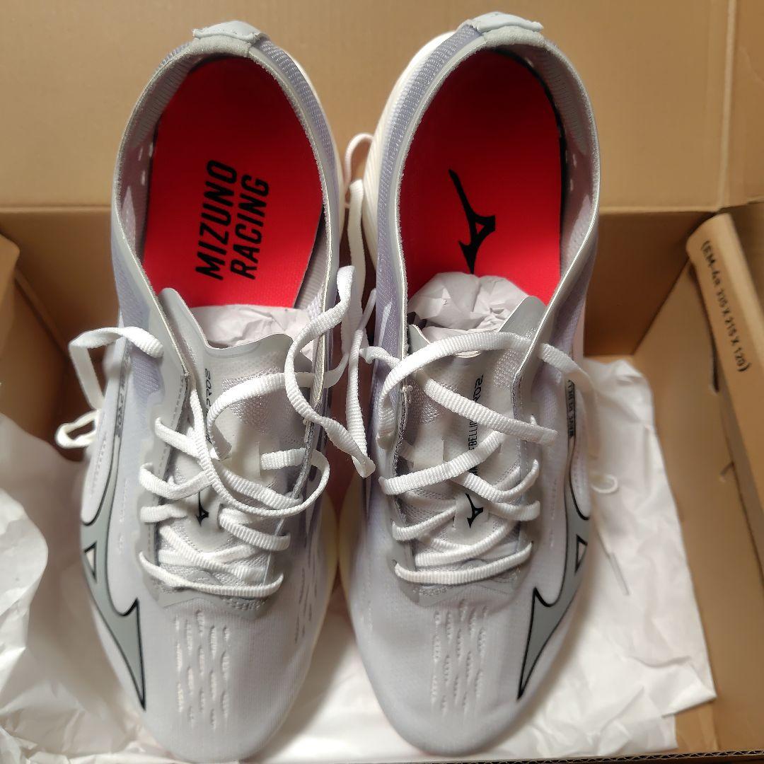 ellyさん専用 Mizuno Racing ランニングシューズ ホワイト Racing www